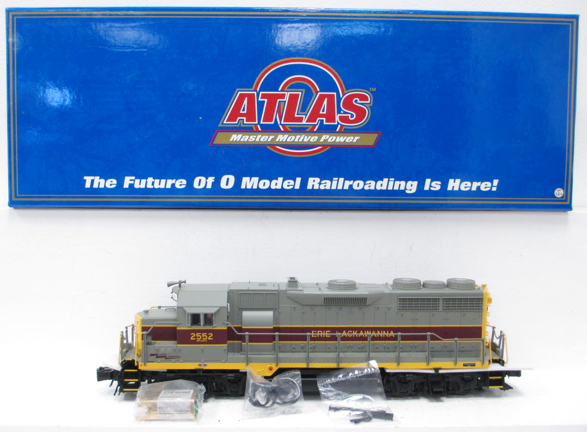 Atlas 1142-1 O Erie Lackawanna GP35 Powered Diesel Locomotive with TMCC #2552