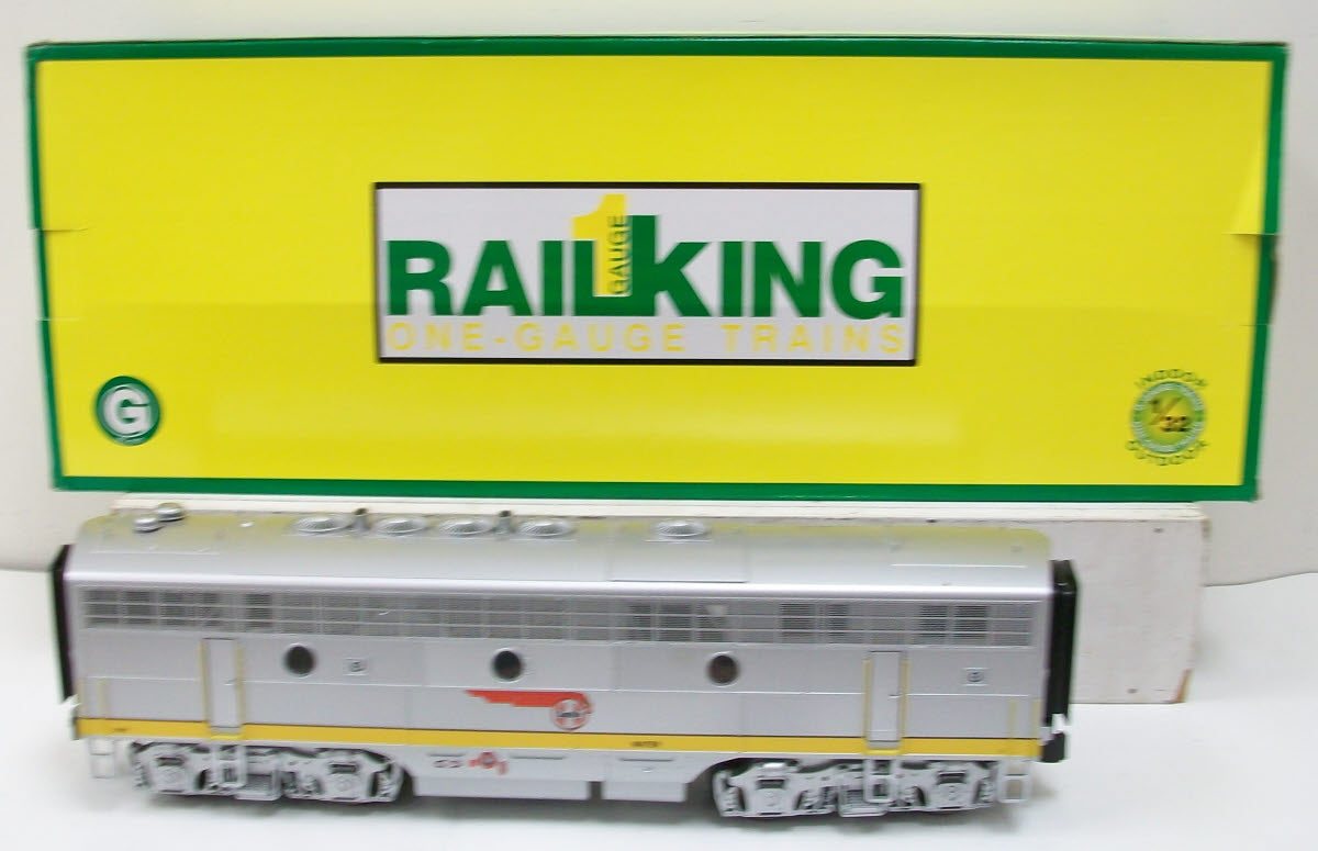 MTH 70-2043-3 G Scale Santa Fe Non-Powered F-7 B-Unit Diesel