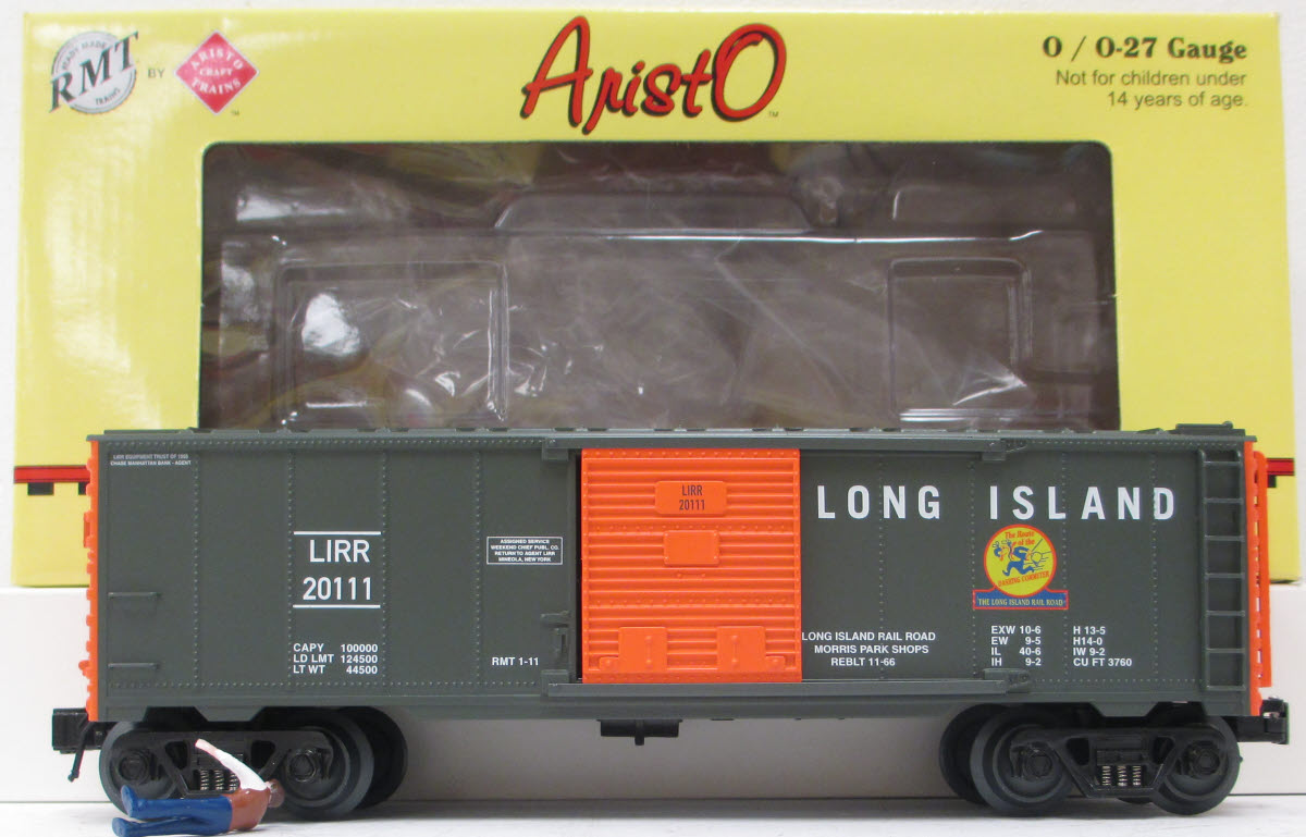 RMT 96411B Classic 64 Series "Long Island Railroad" Boxcar #20111 - 3 Rail