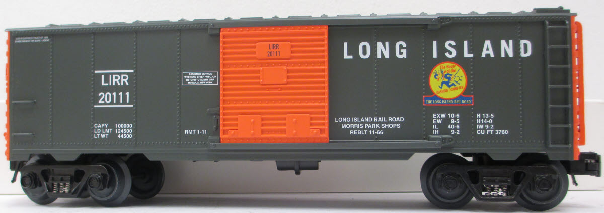 RMT 96411B Classic 64 Series "Long Island Railroad" Boxcar #20111 - 3 Rail