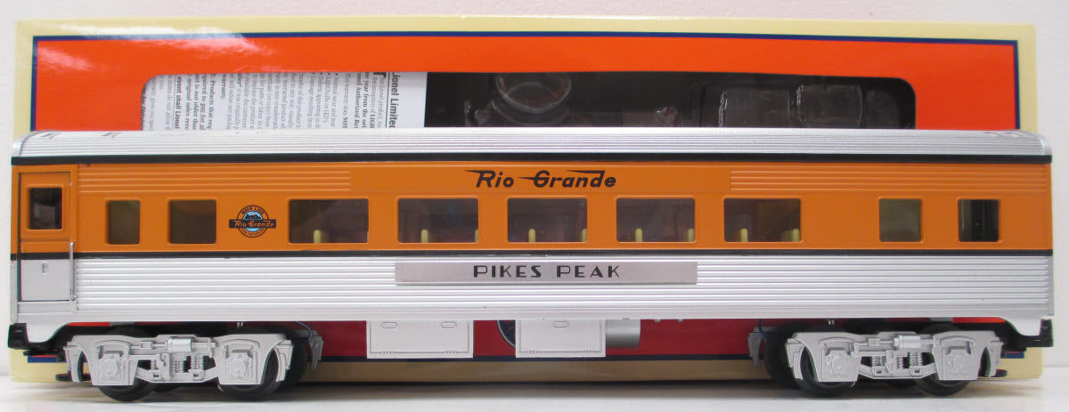 Lionel 6-35205 O Gauge Rio Grande 'Pikes Peak' Ski Train Coach Car
