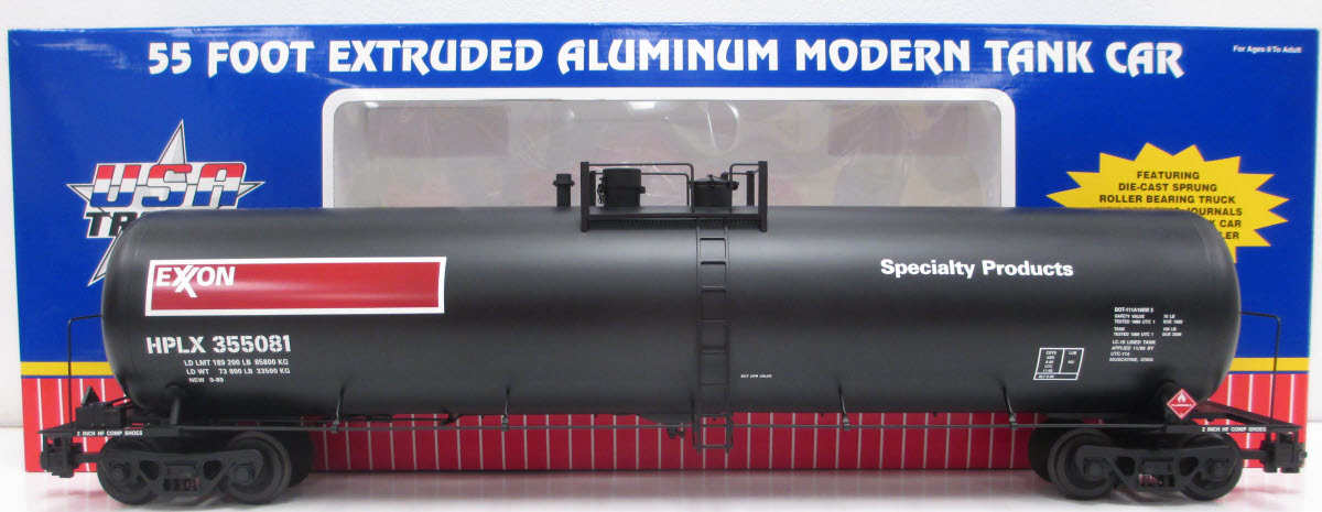 USA Trains R15172 G Exxon HPLX Modern Tank Car #355081