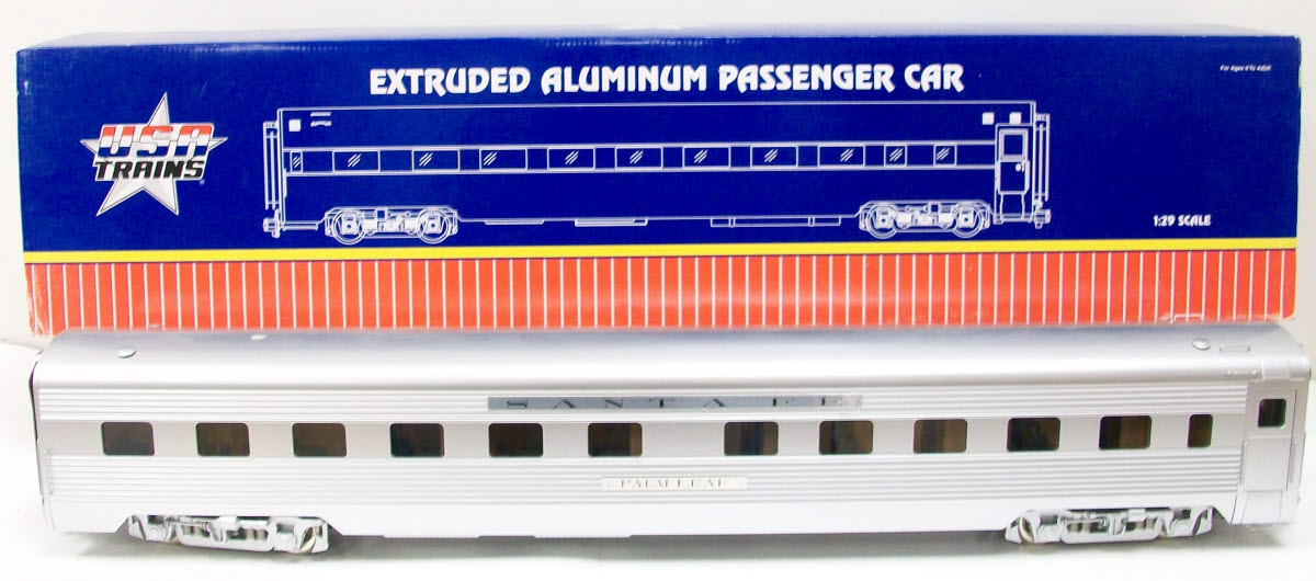 USA Trains R31004 G Santa Fe Corrugated Aluminum Sleeper Car #1