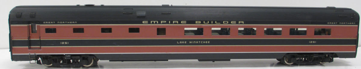 USA Trains 31063 G Great Northern"Lake Winatchee" Extruded Aluminum Diner Car