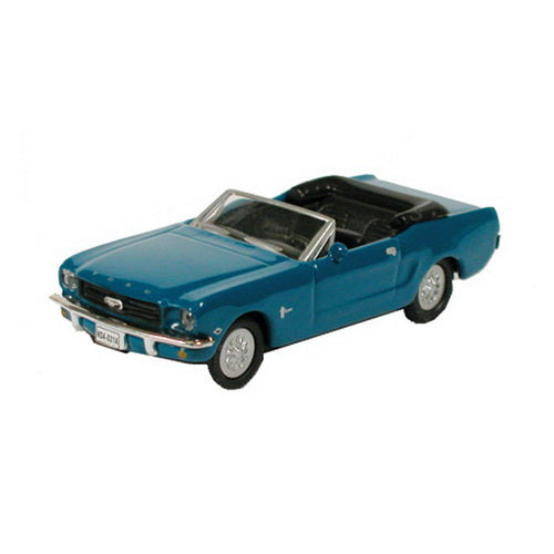 Model Power 19244 1:87 Rare Blue 1964 1/2 Ford Mustang Exclusive Collection