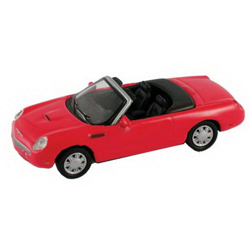 Model Power 19270 1:87 Scale Minis Red 2003/4 Ford Thunderbird Convertible