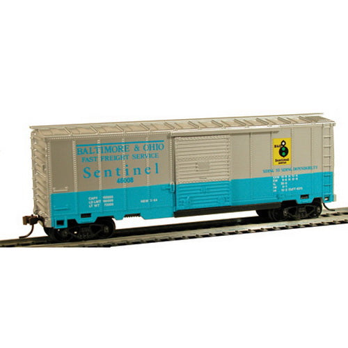 Model Power 97970 HO 40' Box, B&O/Sentinal