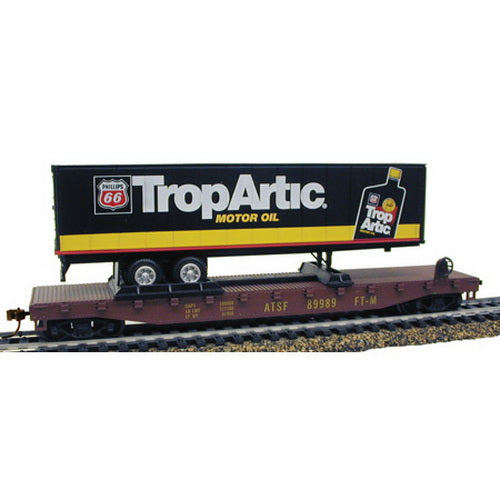 Model Power 98359 HO 51' FLAT/TRAILER, PHILLIPS
