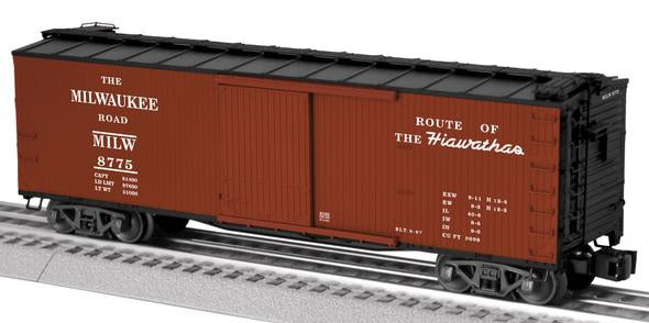 Lionel 6-81066 O Gauge Milwaukee Road USRA Double-Sheathed Boxcar #8775