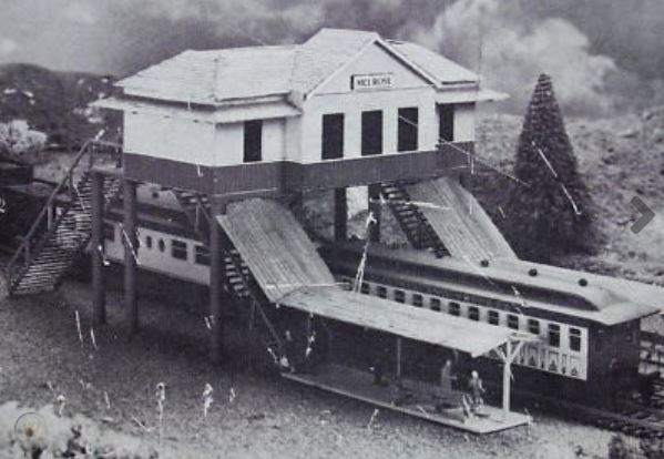 Muir Models 064 HO Scale Melrose Overhead Depot Building Kit