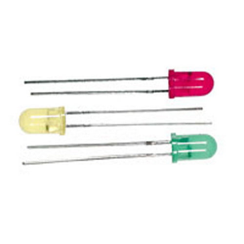 Miniatronics 12-150-03 5 mm Red,Green,Yellow Blinker/Flasher LED (Pack of 3)