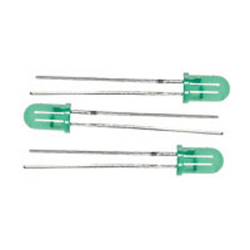 Miniatronics 12-152-03 5mm Green Blinker/Flasher LED Light Bulbs (Pack of 3)