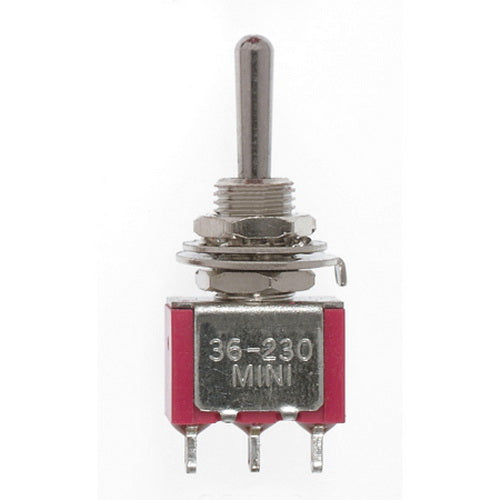 Miniatronics 36-230-04 5 Amp 120V Center Off Mini Toggle Switches (Pack of 4)