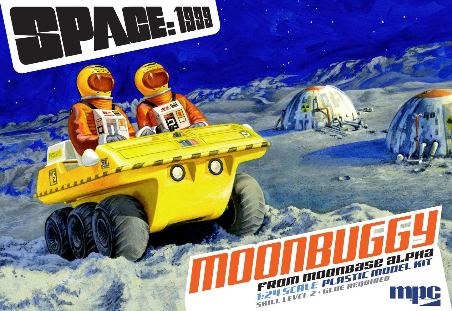 MPC 984 1:24 Space 1999: Moonbuggy/Amphicat Plastic Model Kit
