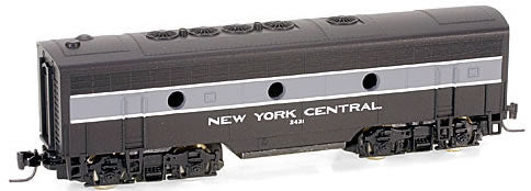Micro-Trains 98012030 Z NYC F7 B-Unit Dummy Diesel Locomotive w/Magne-Matic