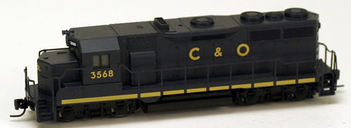 Micro-Trains 98101210 Z Chesapeake & Ohio GP35 Powered Diesel Locomotive #3568