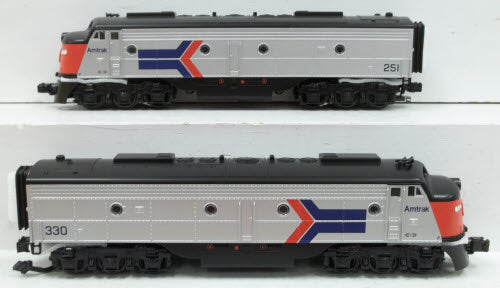 MTH 30-2996-1 Amtrak E-8 AA Diesel Engine Set w/Proto-Sound 2.0 #251/330