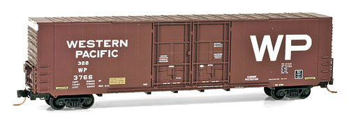 Micro-Trains 10200050 N WP 60' Excess Height Double Plug Door Boxcar #3766