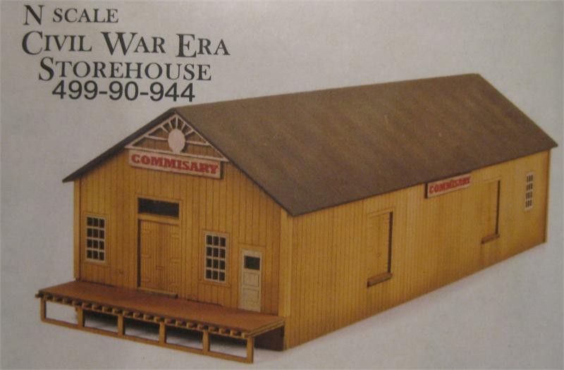 Micro-Trains 49990944 N Civil War Era Store House Laser Cut Kit