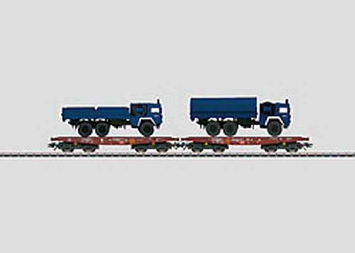 Marklin 48718 Flat with Load THW 2/ Exclusive