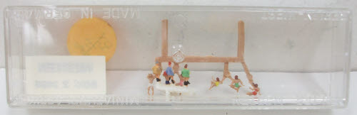 Merten Z 2493 Z Scale Rubber Dhinghy Occupant Figures (Set of 6)