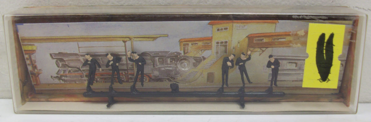 Merten 2268 HO Scale Railroad Personnel #3 (Set of 6)