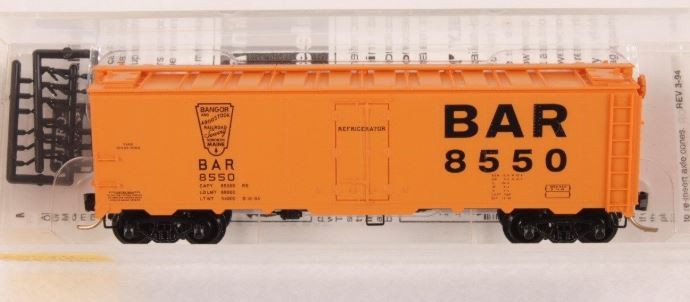 Micro-Trains 05900020 N Bangor & Aroostook 40' Steel Side Ice Reefer #8550