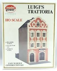 Model Power 544 HO Luigi's Trattoria Building Kit