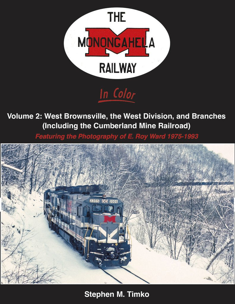 Morning Sun Books 1694 The Monongahela Railway In Color Volume 2