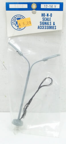 NJ International 5010 Boulevard Double Arm Set of 2 Lamps