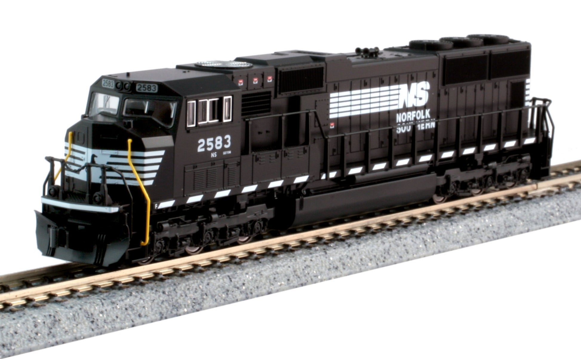 Kato 176-7614S N NS SD70M Flat Radiator Diesel Locomotive with DCC & Sound #2586
