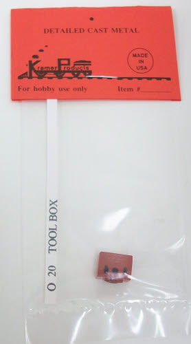 Kramer O-20 Diecast O Scale Tool Box