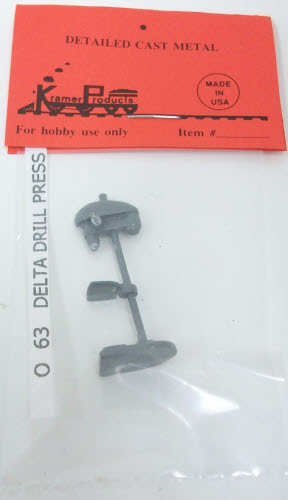 Kramer O-63 Diecast O Scale Delta Drill Press