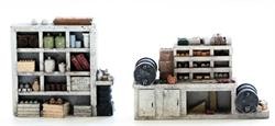 Model Tech Studios D1147 N Scale Workshelving & Benches #6