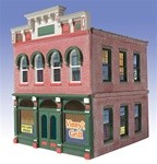 OGR 824 O Ameri-Towne Vinny's Grill 6" x 6" Footprint Building Kit