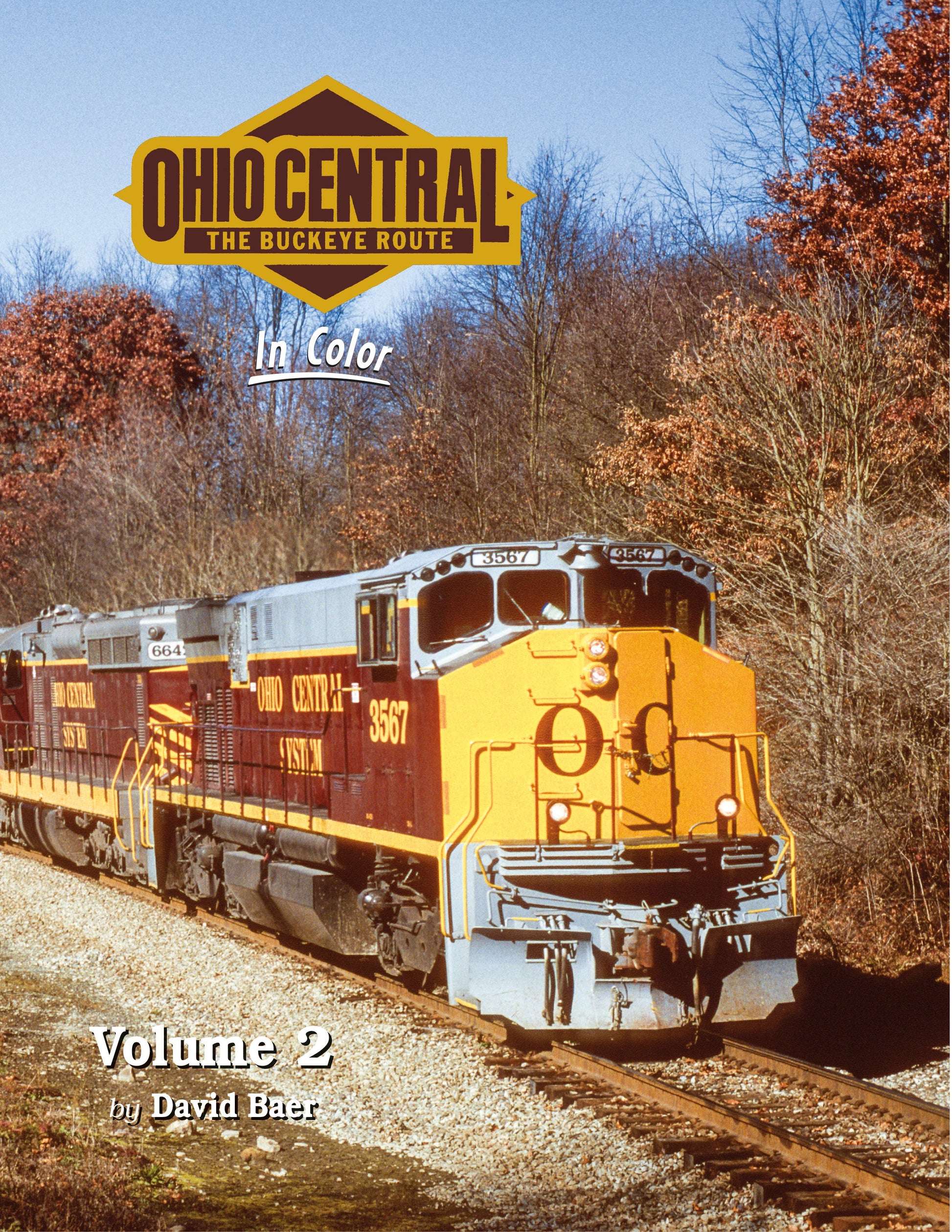 Morning Sun Books 1769 Ohio Central In Color Volume 2 Hardcover Book