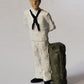 Arttista 1224 O Sailor Standing W/Bag Pewter Figure