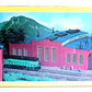 Con-Cor 133 HO Scale Heljan Train House Stall Brick Roundhouse Building Kit