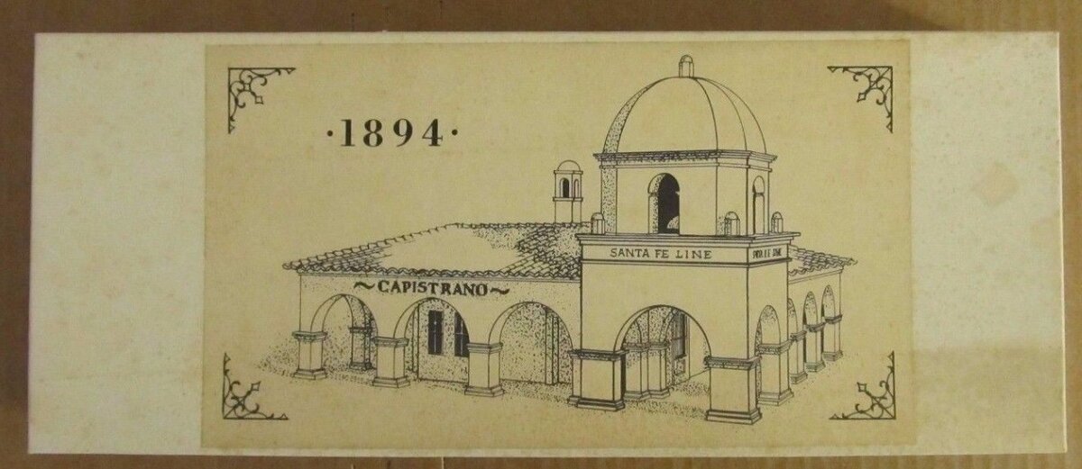 HSM Models CD-5 HO Capistrano Depot 1894 Cd-5 Historical Scale Wood Kit