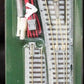 Kato 20-220 N Gauge UniTrack 19" Radius #4 Curved Left Hand Electric Turnout
