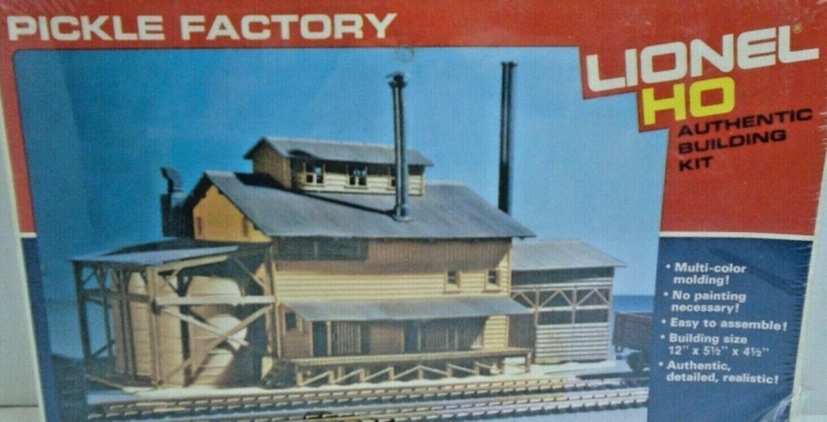 Lionel 5-4551 HO Pickle Factory Building Kit