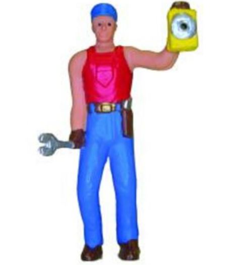 Model Power 7000-1 O Man With Lantern Lighted Figure