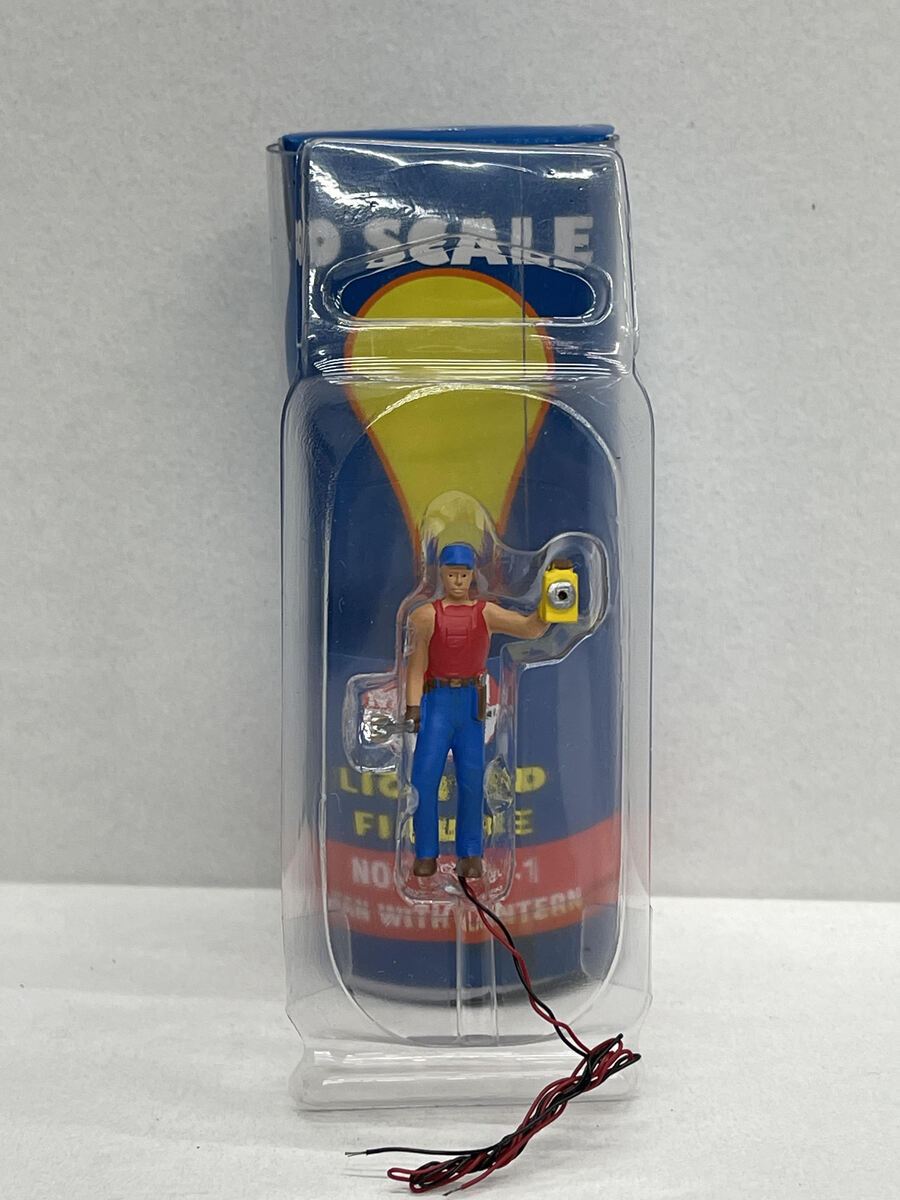 Model Power 7000-1 O Man With Lantern Lighted Figure