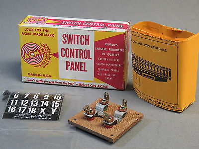 Acme 302 Control Switch Panel