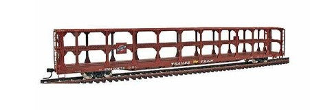 Accuready 80130 HO Assembled C&NW 89' Tri-Level Open Auto Rack - RTR