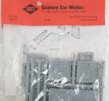 Eastern Car Works 9128 20' Flat Rack Container Kit
