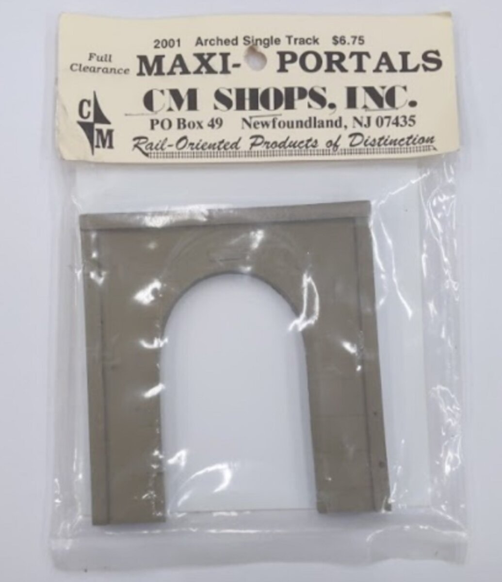 CM Shops 2001 Arched Single Track Maxi-Portal, Full Clearance