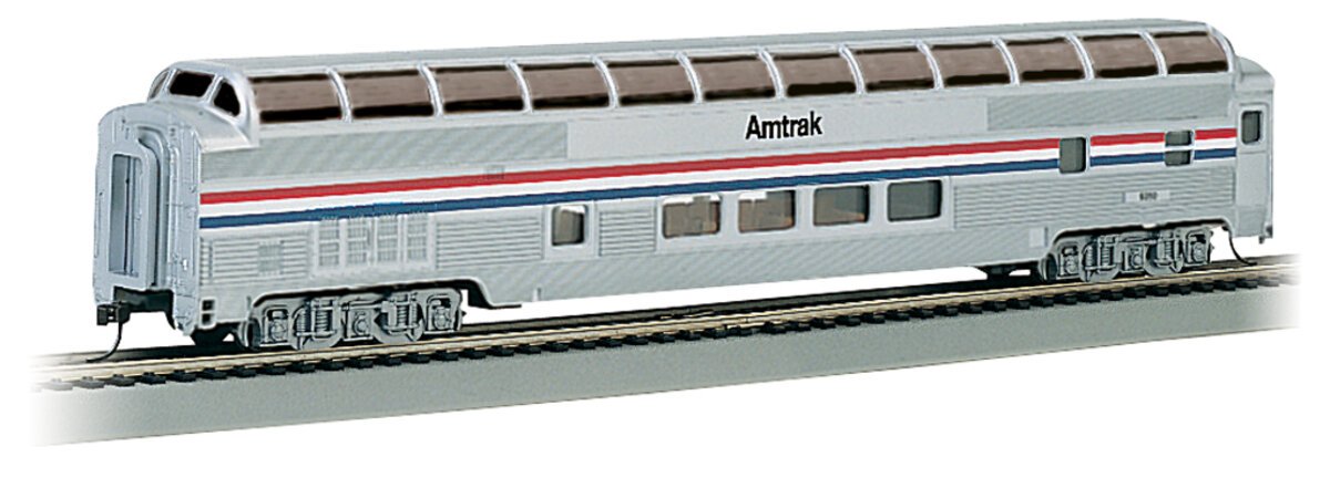 Bachmann 13032 HO Amtrak Phase II 85' Budd Full Dome Passenger Car