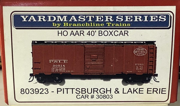 Branchline Trains 803923 HO Pittsburgh & Lake Erie AAR 40' Boxcar # 30803 Kit