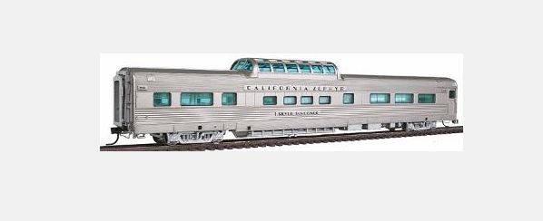 Broadway Limited 1495 HO Westerm Pacific California Zephyr Vista Dome Car # 815